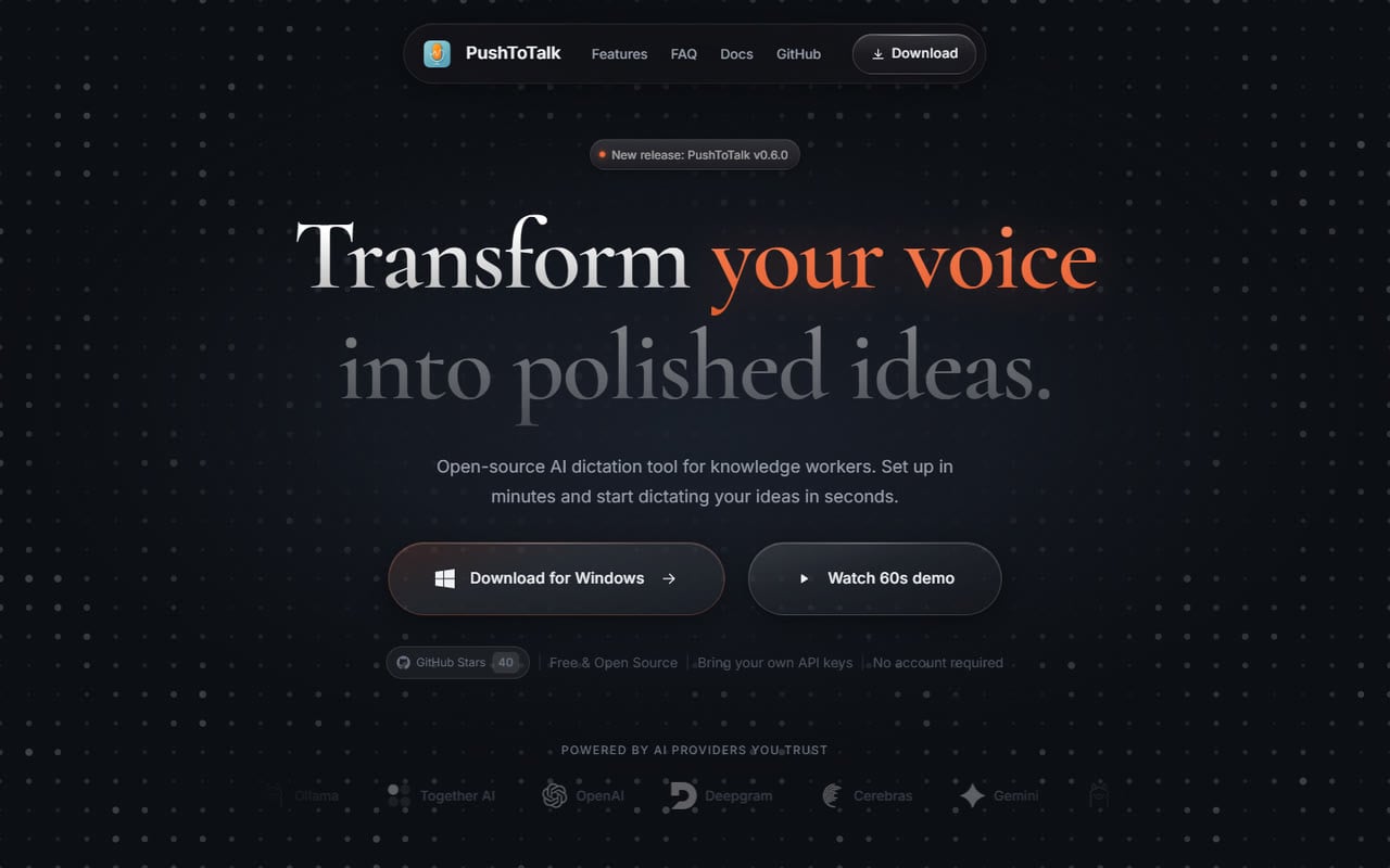 PushToTalk